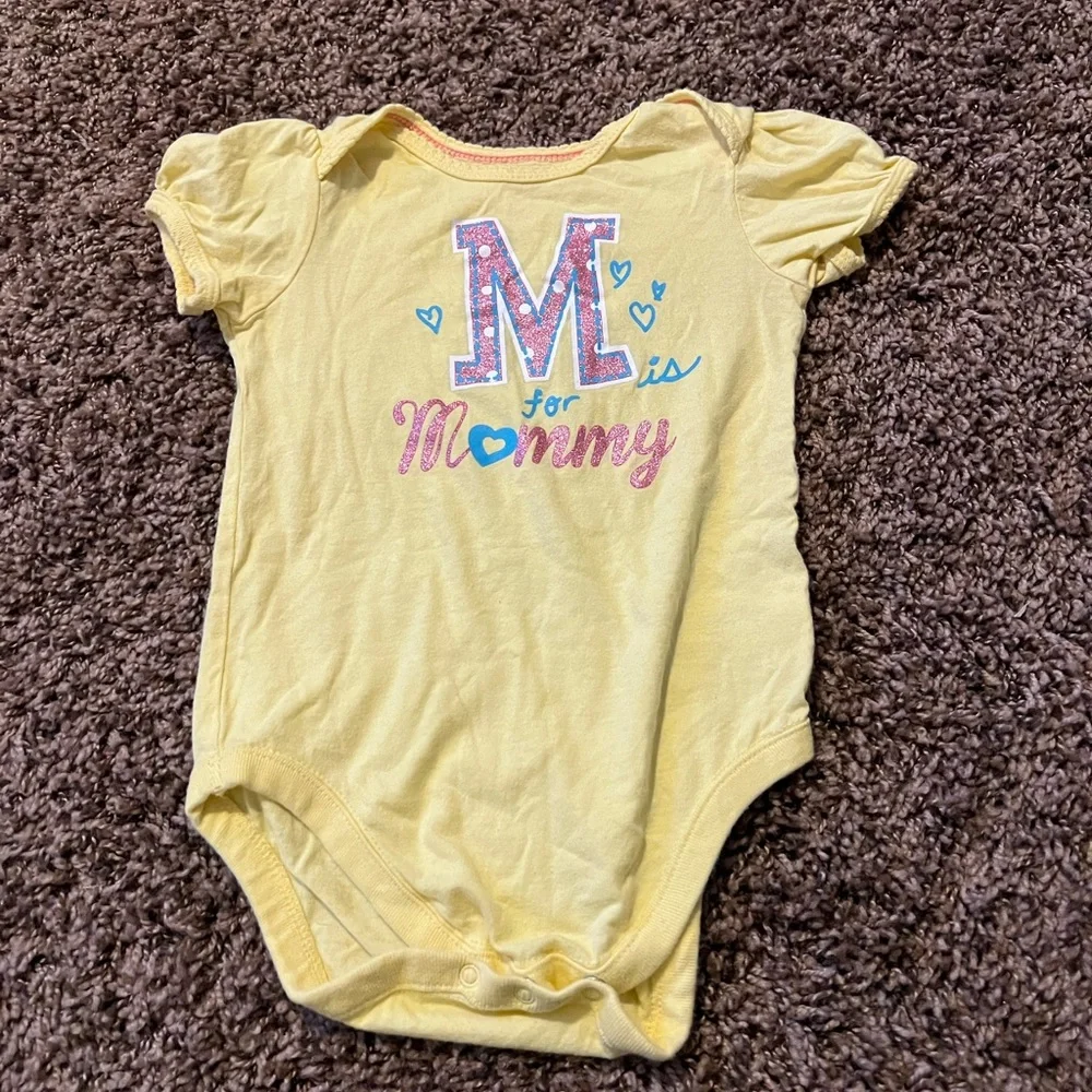 Yellow onesie
